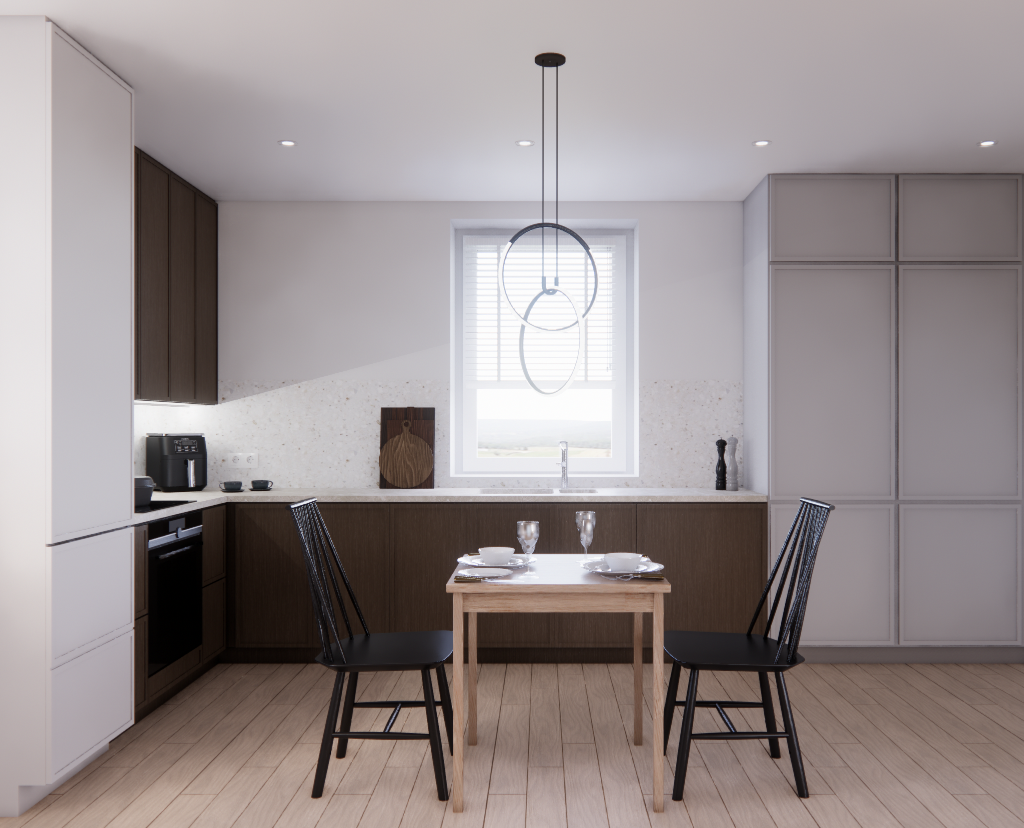 Kuchnia, Jastarnia – projekt Komo Studio
