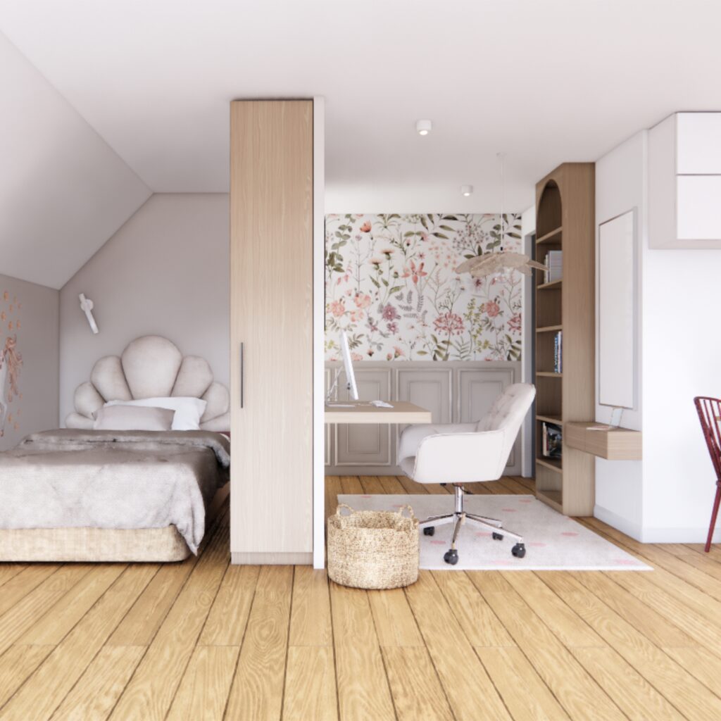 Pokój dziecięcy, Krynica – projekt Komo Studio
